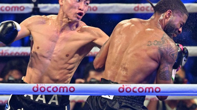Naoya Inoue outclasses and halts Stephen Fulton in eight, wins WBC and WBO 122-pound titles