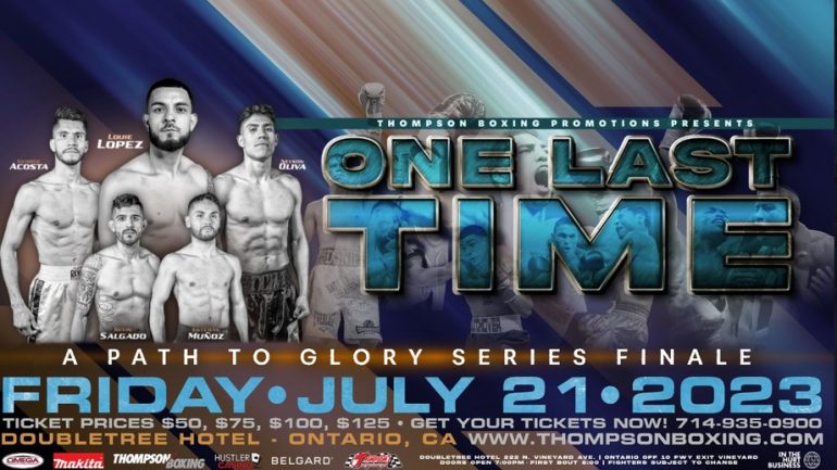 Luis Lopez takes on Benjamin Lamptey in Thompson Boxing’s farewell card