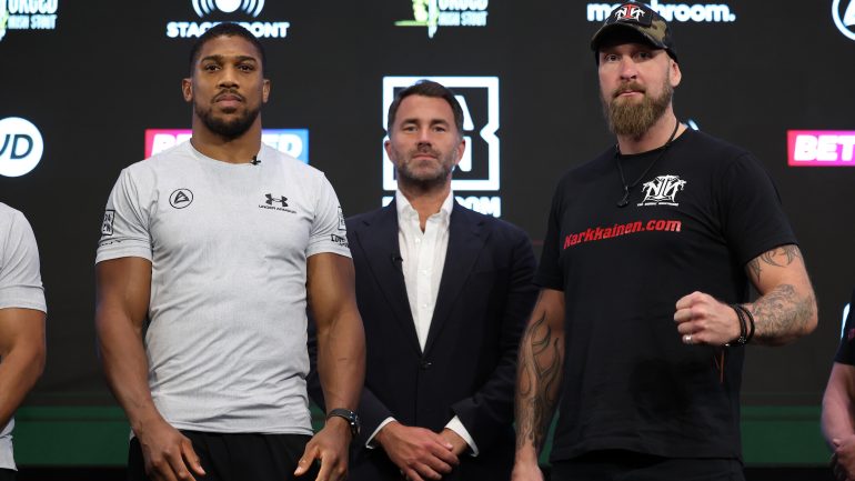 Anthony Joshua’s confidence, ring identity might be tested by late-sub Robert Helenius