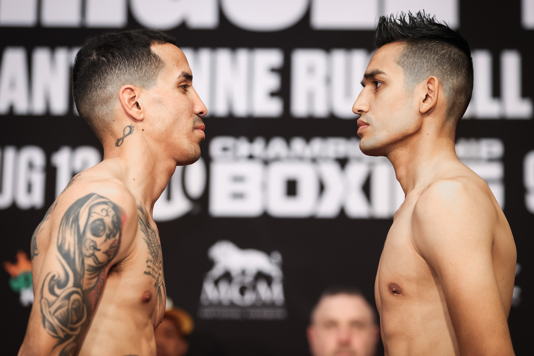 Emmanuel Rodriguez-Melvin Lopez weigh-in results