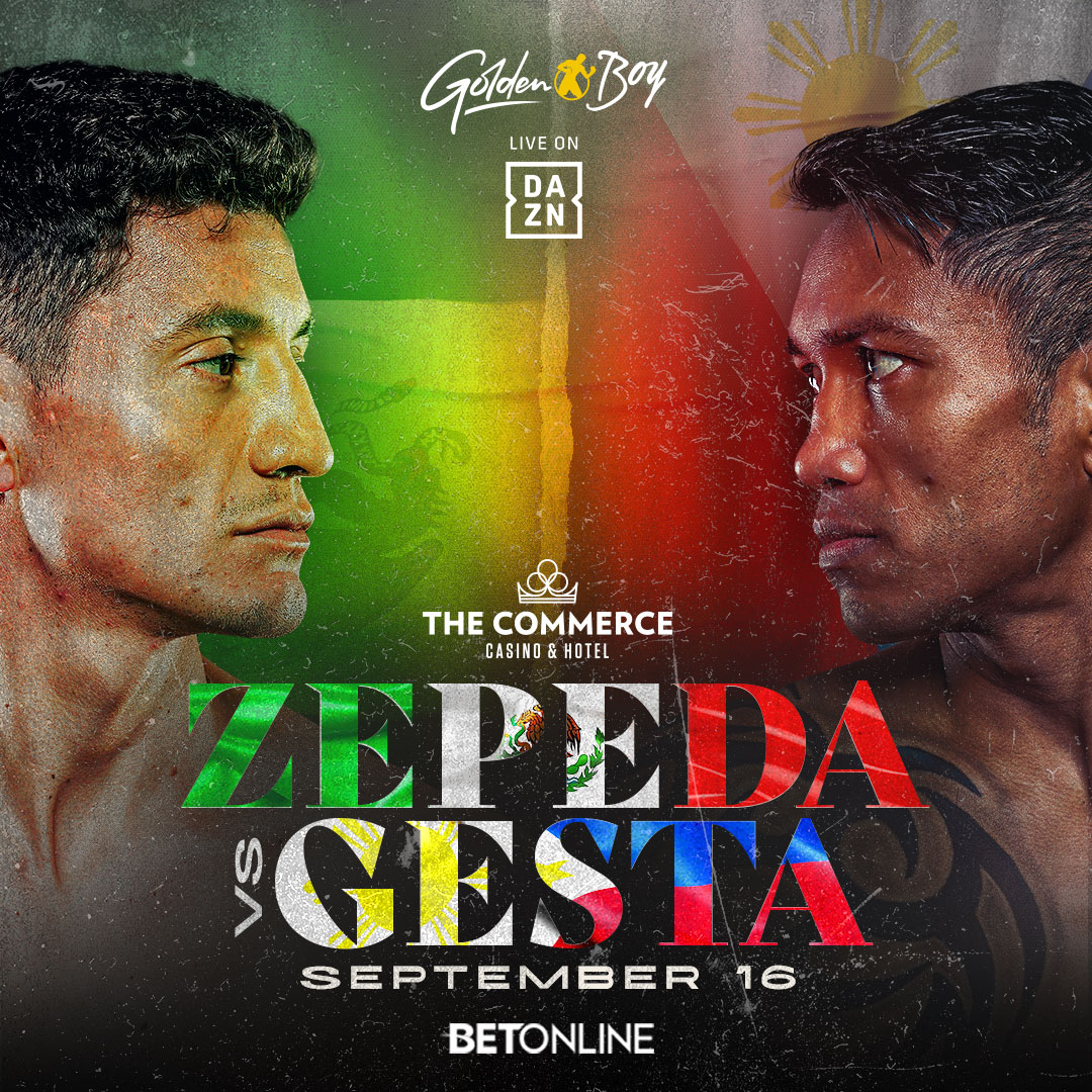 William Zepeda-Mercito Gesta crossroads bout set for September 16