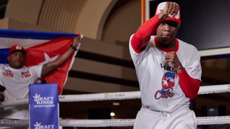 Yordenis Ugas says Mario Barrios stands between him and goal of becoming two-time champ