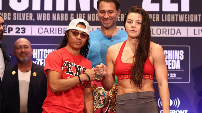 Sandy Ryan, Jessica McCaskill box to controversial draw in welterweight unification bout