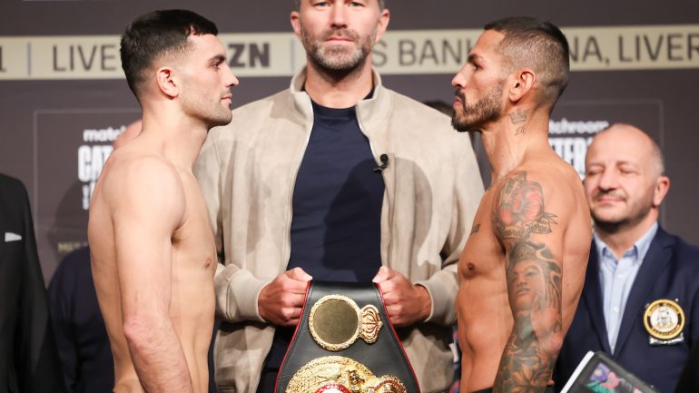 Weigh-in Alert: Jack Catterall vs. Jorge Linares and undercard in Liverpool
