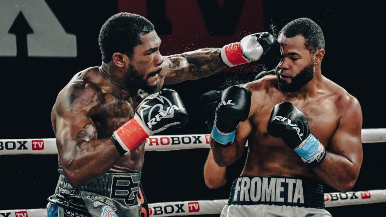 Brandon Glanton returns to victory with stoppage win over Carlos Frometa