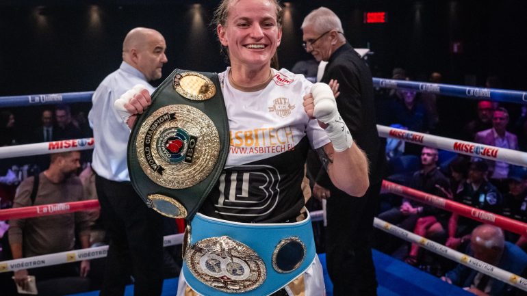 Femke Hermans beats Mary Spencer by majority decision to win IBF junior middleweight title