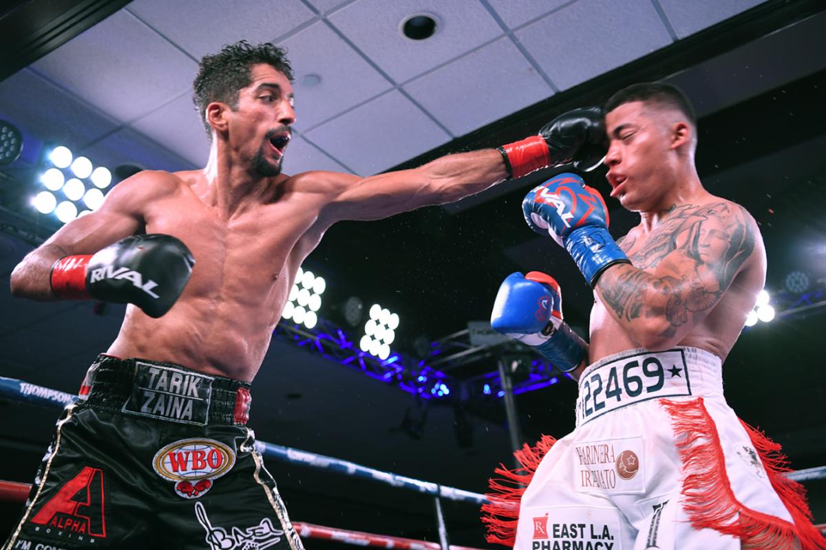 Tarik Zaina hopes to relaunch his career in the US as he takes on Marcelino Lopez