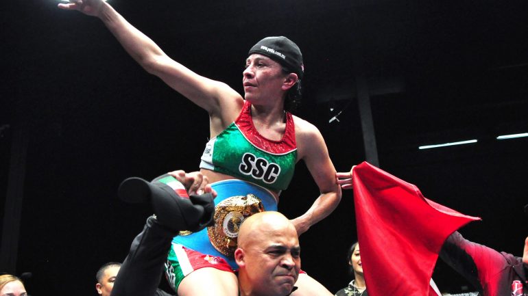 Irma Garcia wins vacant IBF 115-pound title, Fernando Vargas Jr. remains unbeaten