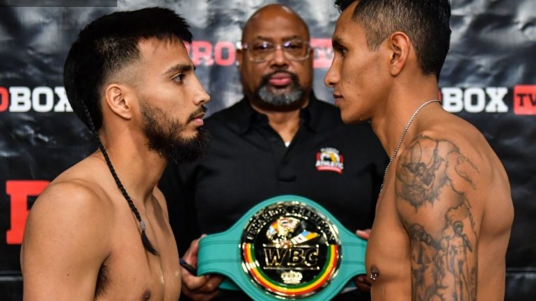 Israel Rodriguez Picazo and Ramon Cardenas meet in crossroads bout tonight