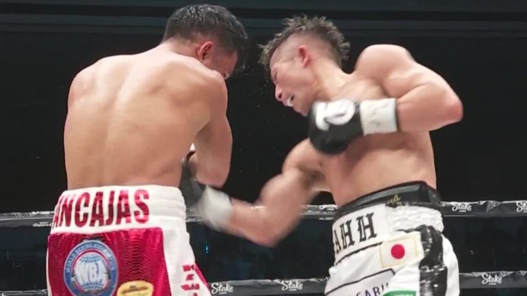 Takuma Inoue stops Jerwin Ancajas in nine to defend bantamweight title