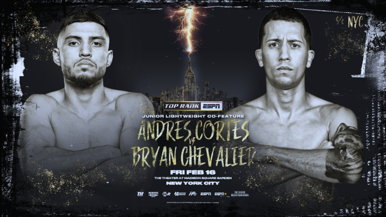 Bryan Chevalier aims for a career-best win vs. Andres Cortes in Foster-Nova undercard