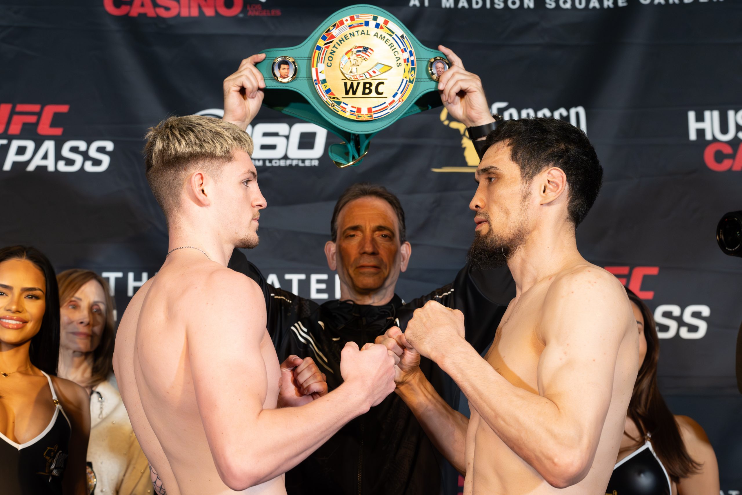 Callum Walsh, Dauren Yeleussinov both make 154-pound limit for NYC fight