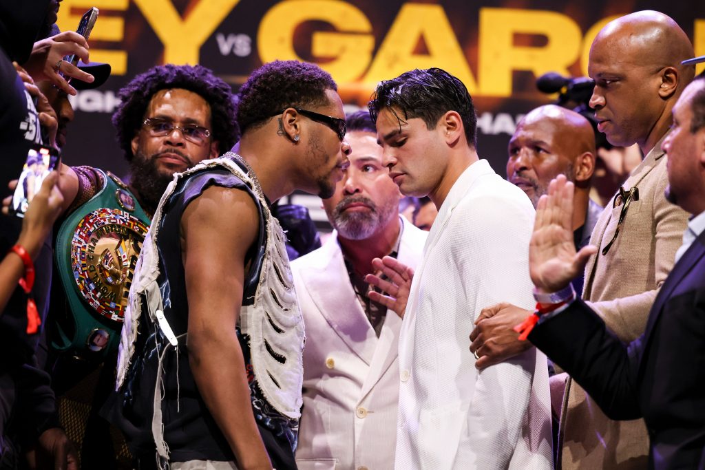 Devin Haney and Ryan Garcia Face Off To Conclude Feb. 29 Press Conference At Avalon Hollywood