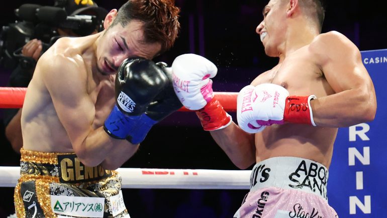 Luis Alberto Lopez Batters Reiya Abe, Stops Him In 8th Round To Defend IBF Title