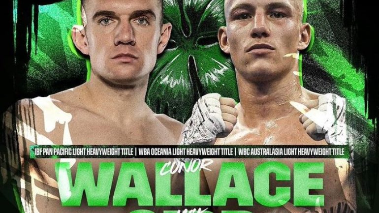 Conor Wallace fulfils his dream of fighting on St Patrick’s Day as he takes on Jack Gipp
