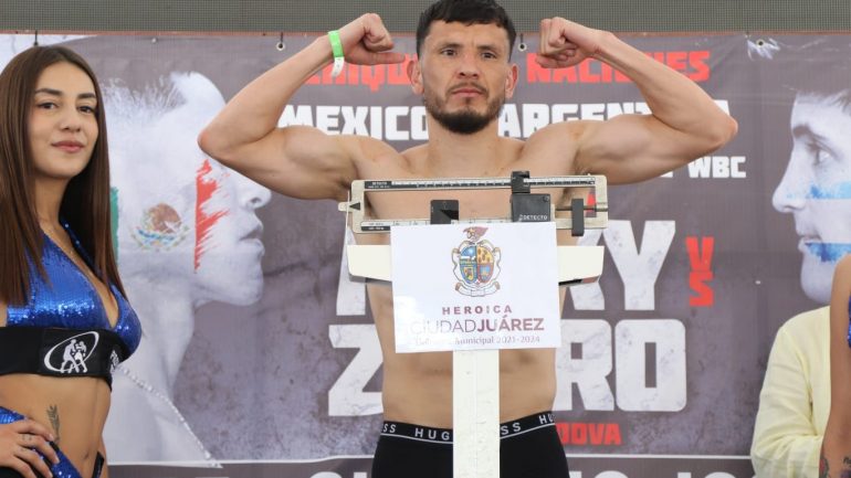 Bryan Flores faces late replacement Jorge Bermudez on Friday in Mexico