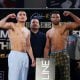 Vergil Ortiz weighs 155.6 pounds, Thomas Dulorme comes in a pound lighter