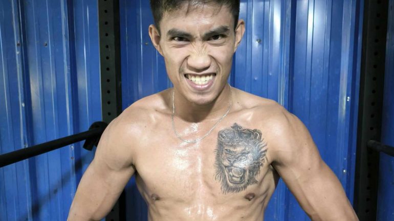 Filipino flyweight Ramil Macado has seen himself as a contender since his pro debut