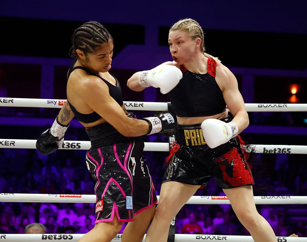 Lauren Price dethrones Jessica McCaskill to win Ring and WBA welterweight titles