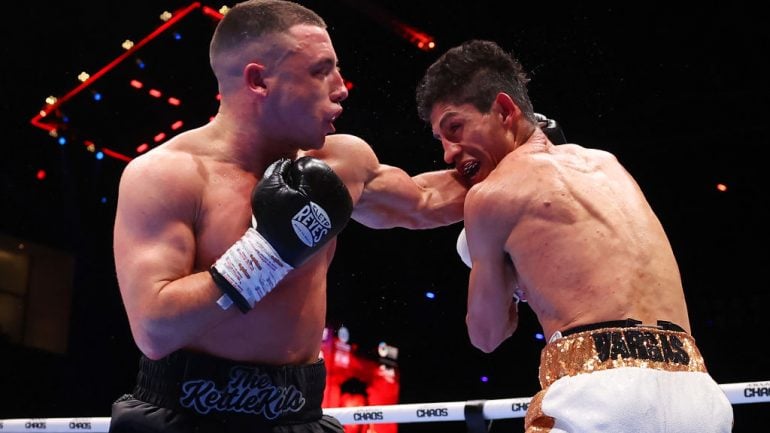 Rey Vargas, Nick Ball Fight To 12-Round Split Decision Draw; Vargas Retains WBC Title