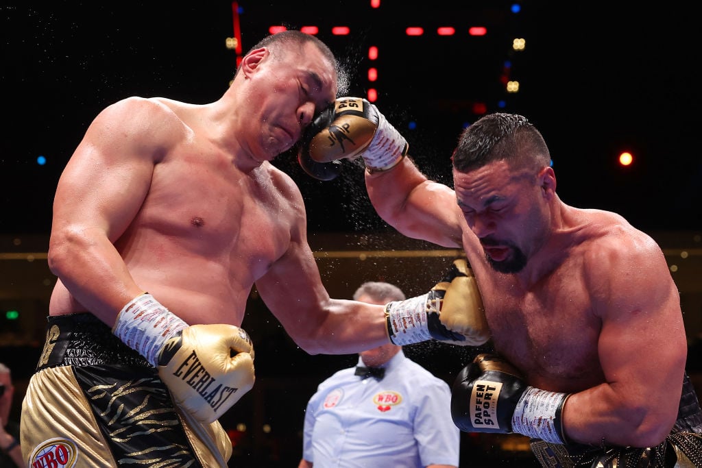 Joseph Parker Overcomes Two Knockdowns, Outboxes Zhilei Zhang To Win Interim WBO Title