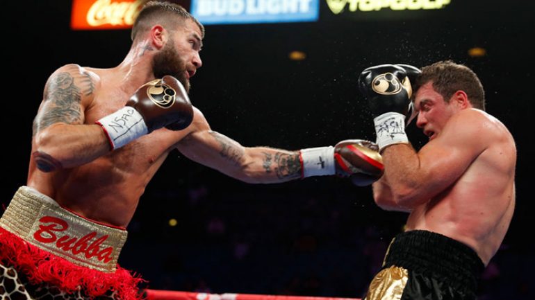 Caleb Plant makes easy work of Mike Lee in three