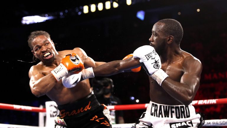 Terence Crawford scores career-defining 10th-round stoppage against Shawn Porter