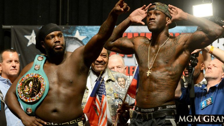 Deontay Wilder-Luis Ortiz off; champ to face Bermane Stiverne in rematch 