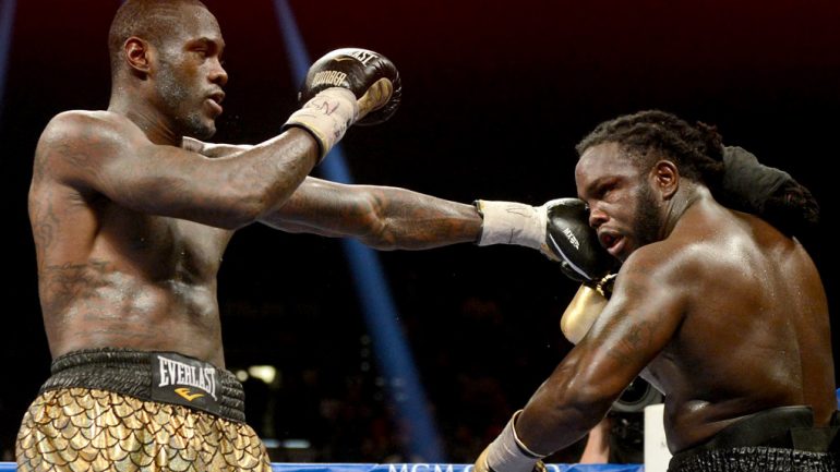 Deontay Wilder: This time it won’t end well for Bermane Stiverne