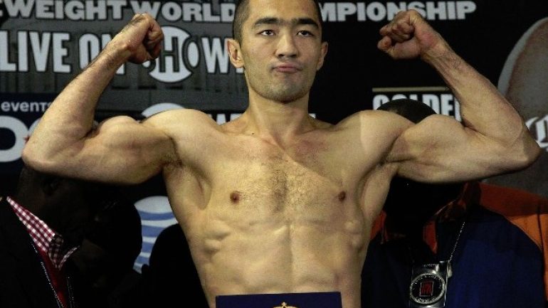 Beibut Shumenov: ‘I am right here – ready, willing and able to fight anyone’