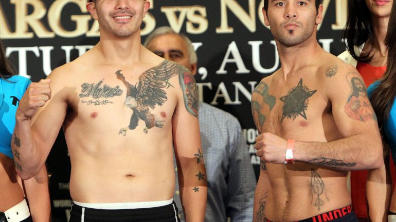 Brandon Rios-Diego Chaves weigh-in