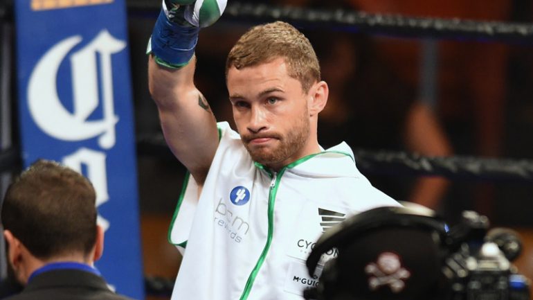 Carl Frampton willing to wait until he can fight Jamel Herring in front of packed crowd