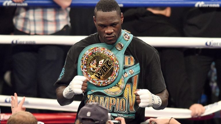 Washington in play as search for Wilder’s opponent down to three