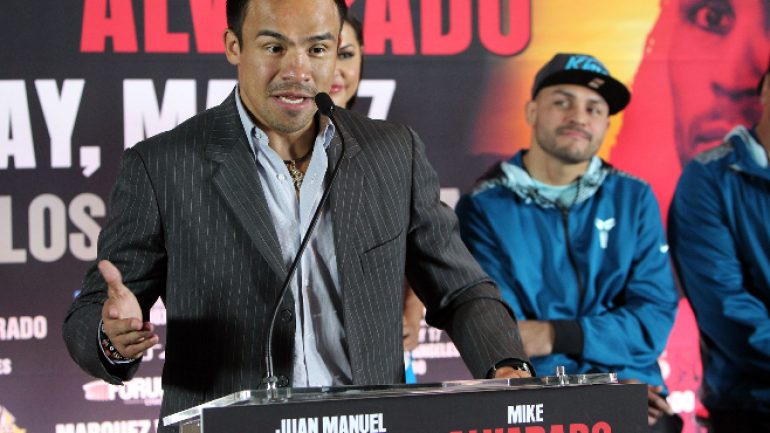 Brayan Rivera takes on Alejandro Gonzalez tonight in Mexico City with Juan Manuel Marquez as promoter