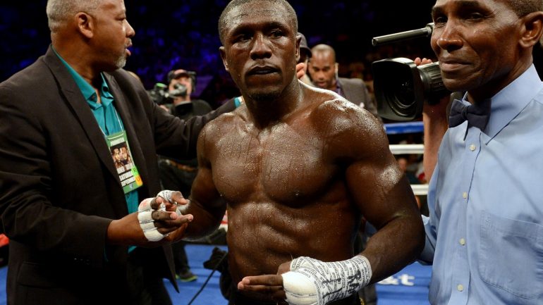 ANDRE BERTO IS OUT OF THIS SATURDAY’S FOX SHOW AFTER SUFFERING A TORN BICEP IN SPARRING