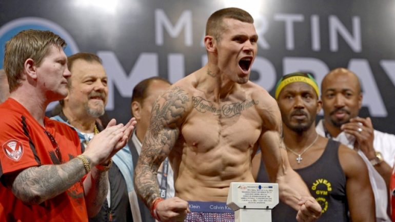 Martin Murray has new opponent in Lawal for Saturday