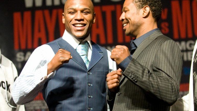 Mayweather-Mosley News Conf.