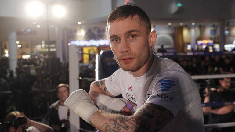Carl Frampton on the brink of making history, WBO 130-pound titlist Jamel Herring stands in his way