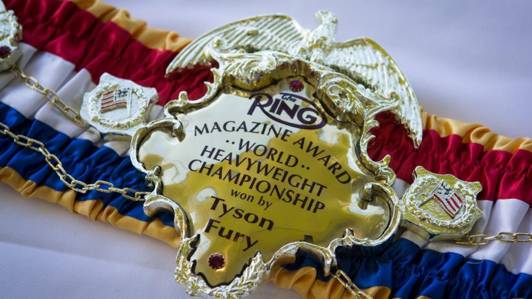 Tyson Fury stripped of THE RING heavyweight championship, drops from ratings